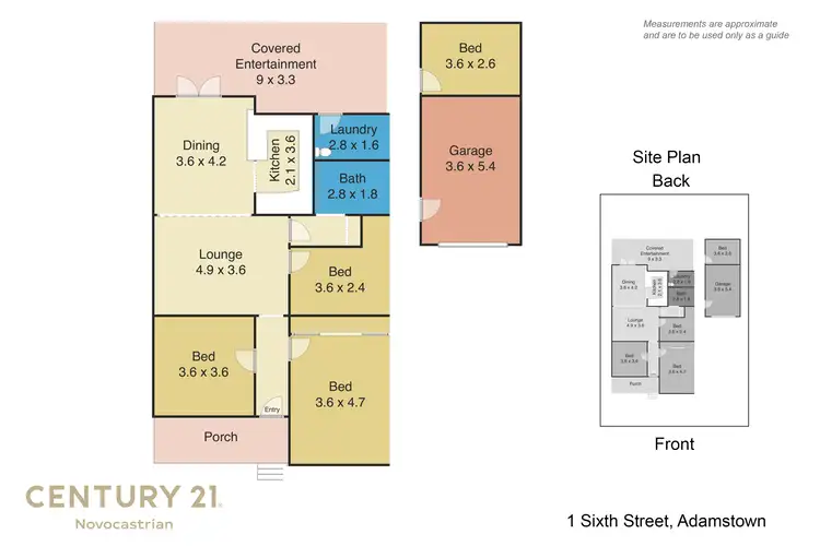 Floorplan of Homely house listing, 1 Sixth Street, Adamstown NSW 2289
