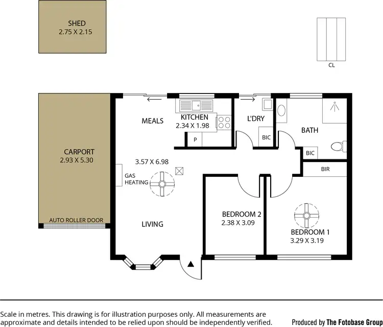 Floorplan of Homely unit listing, 28/129 Smart Road, Modbury SA 5092