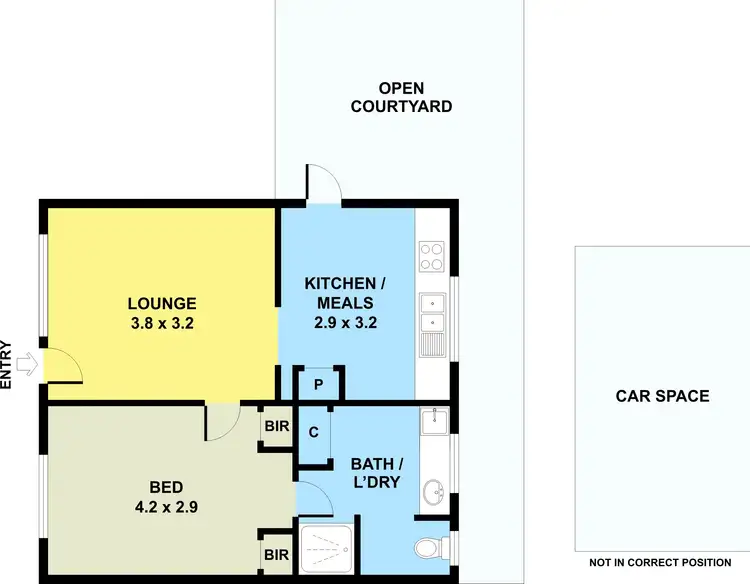 Floorplan of Homely unit listing, 4/113 Kelvinside Road, Noble Park VIC 3174
