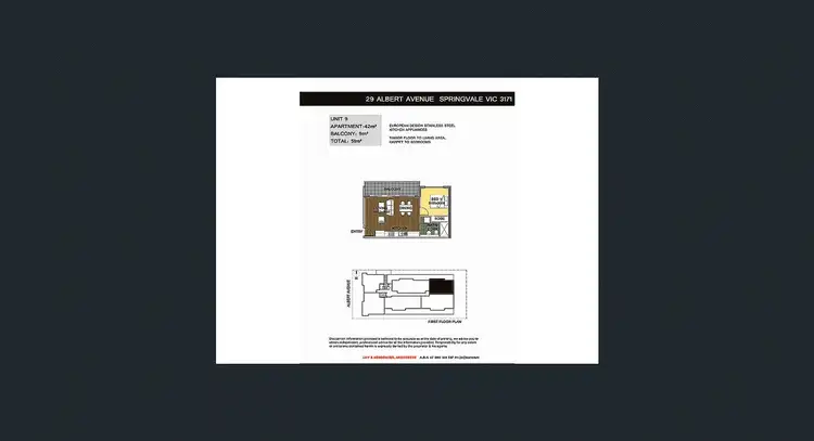 Floorplan of Homely apartment listing, 9/29 Albert Ave, Springvale VIC 3171