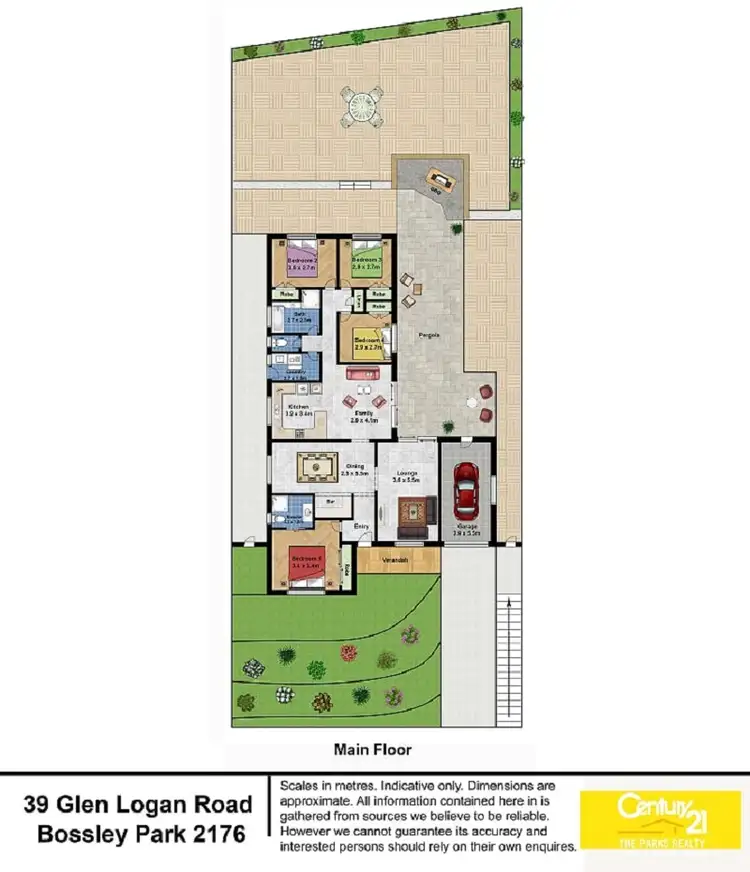 Floorplan of Homely house listing, 39 Glen Logan Road, Bossley Park NSW 2176