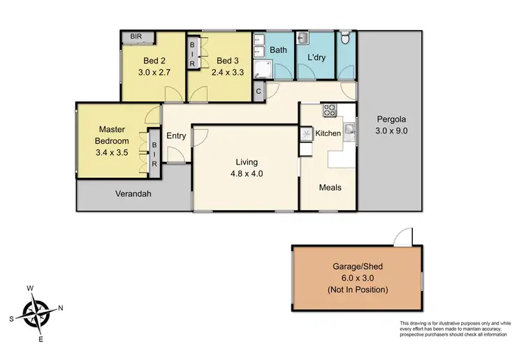 Floorplan of Homely house listing, 53 McFees Road, Dandenong North VIC 3175