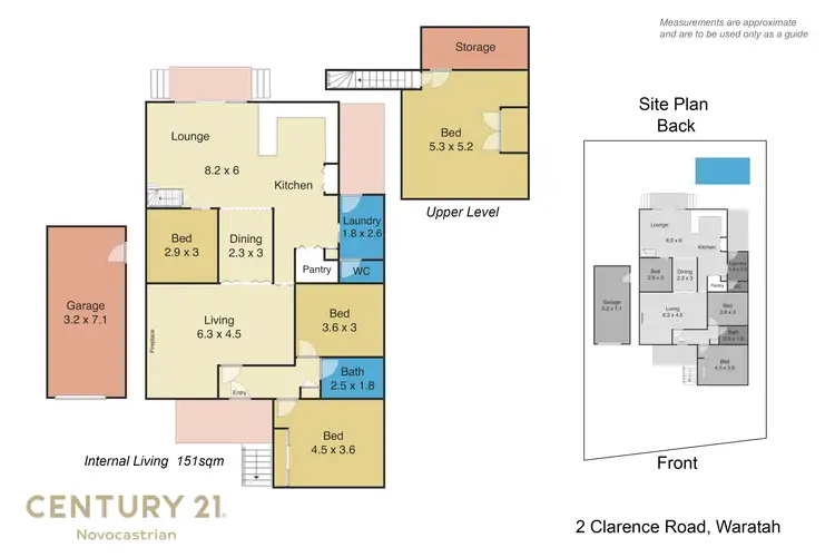 Floorplan of Homely house listing, 2 Clarence Road, Waratah NSW 2298