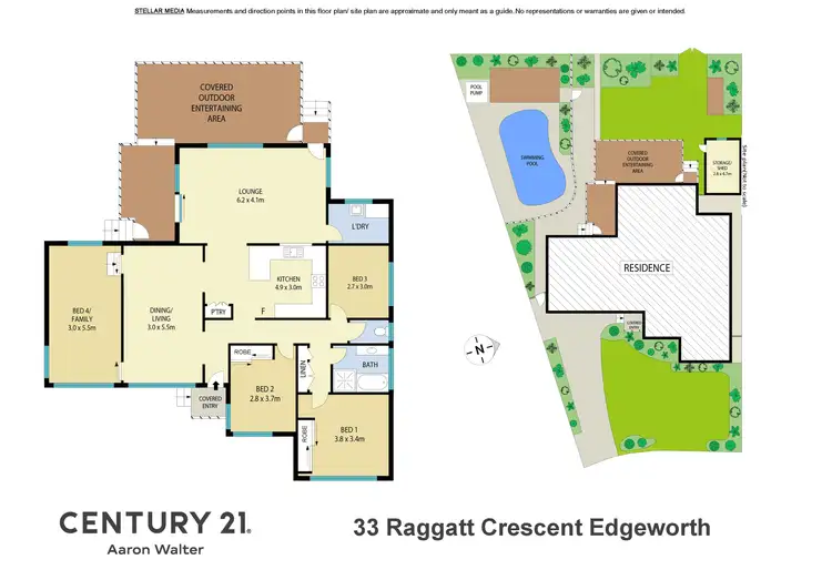 Floorplan of Homely house listing, 33 Raggatt Crescent, Edgeworth NSW 2285