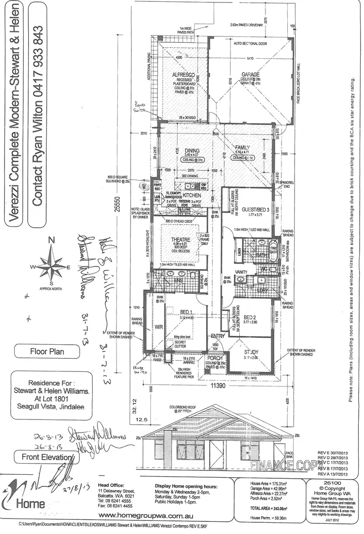 Floorplan of Homely house listing, 8 Seagull Vista, Jindalee WA 6036