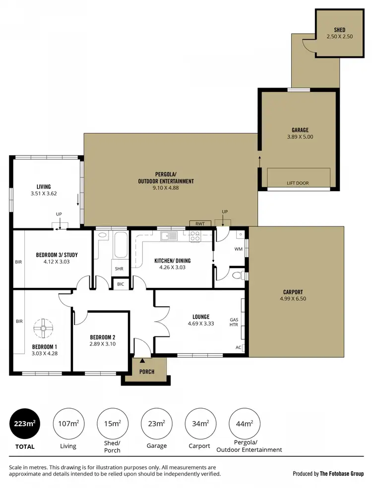 Floorplan of Homely house listing, 52 Dexter Drive, Salisbury East SA 5109