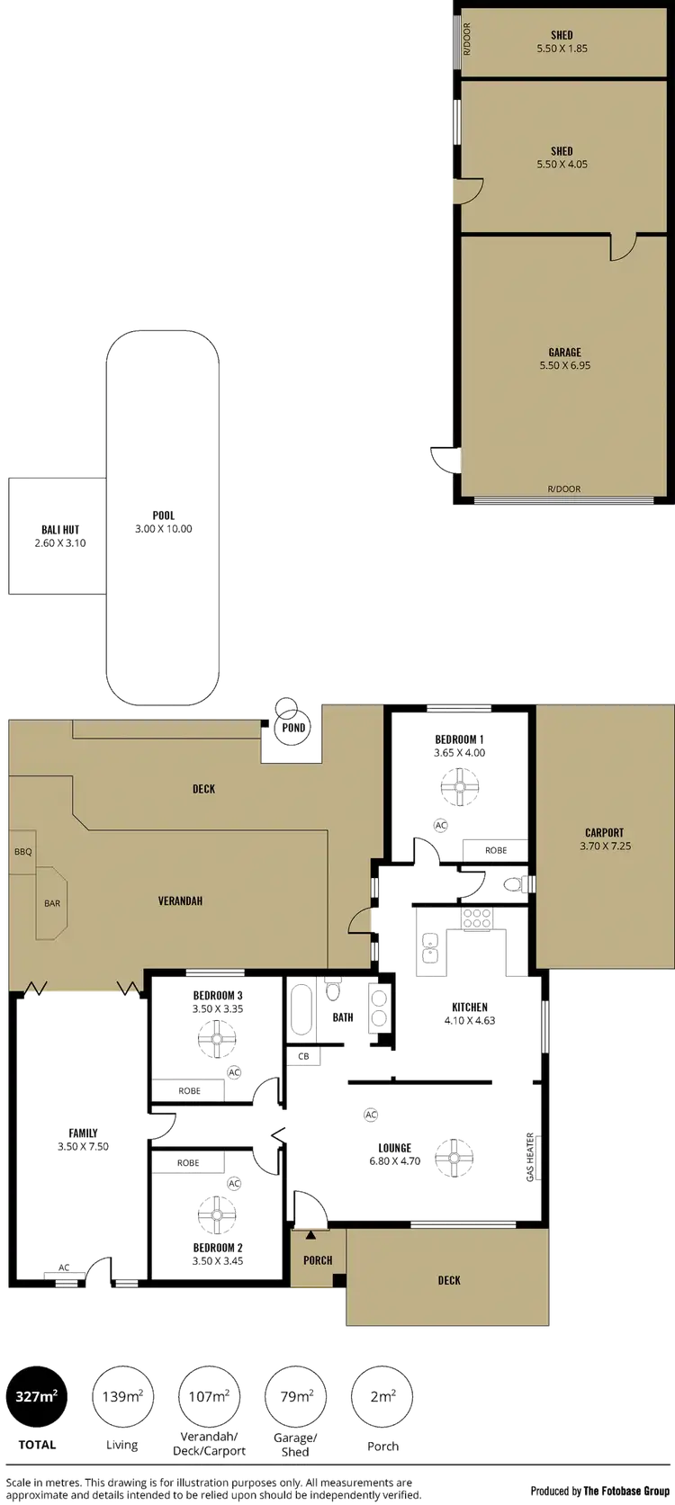 Floorplan of Homely house listing, 18 Rudford Street, Brighton SA 5048
