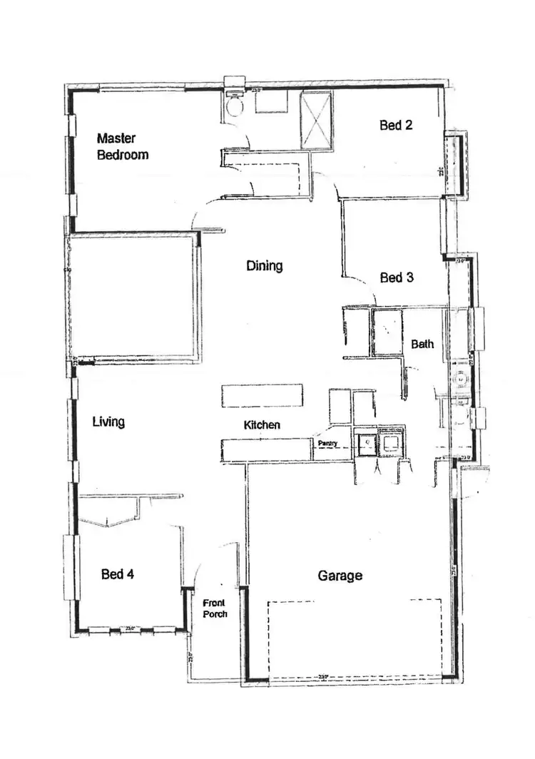 Floorplan of Homely house listing, 33 Hilltop Avenue, Southside QLD 4570