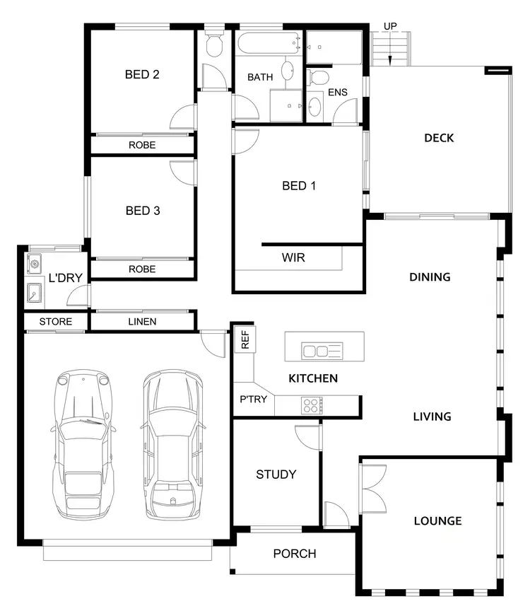Floorplan of Homely unit listing, 1/23a East Street, East Toowoomba QLD 4350