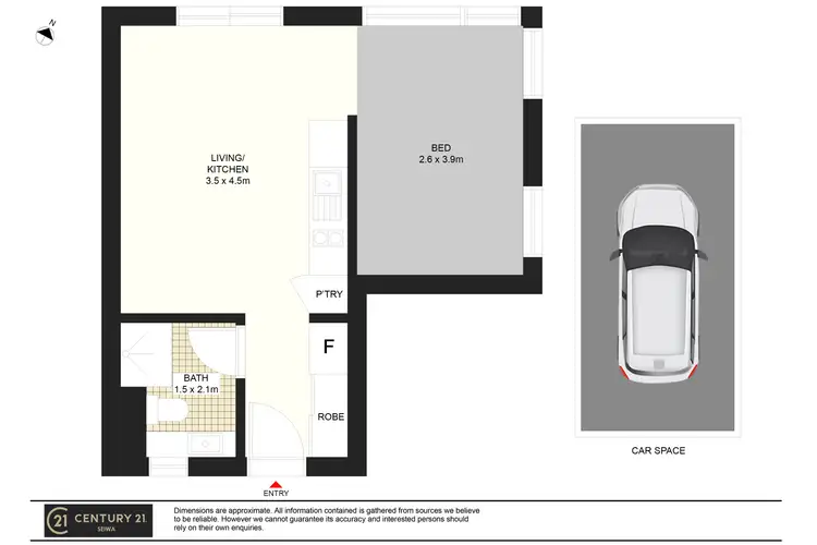 Floorplan of Homely apartment listing, 6/450 Pacific Highway, Lane Cove NSW 2066