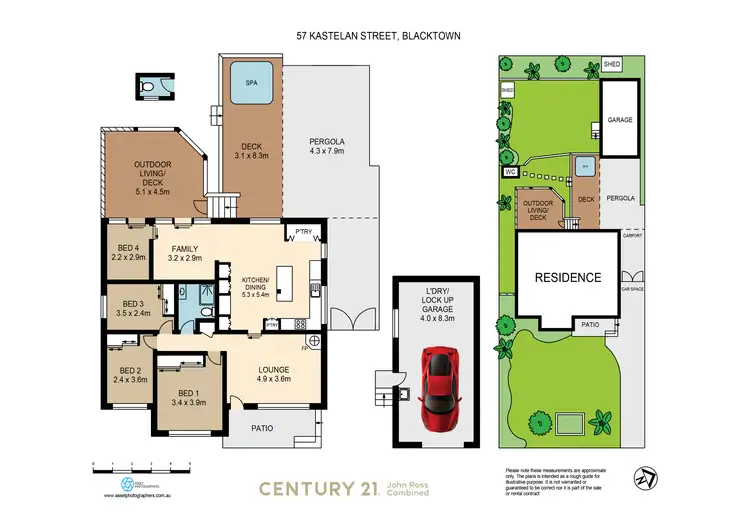 Floorplan of Homely house listing, 57 Kastelan Street, Blacktown NSW 2148