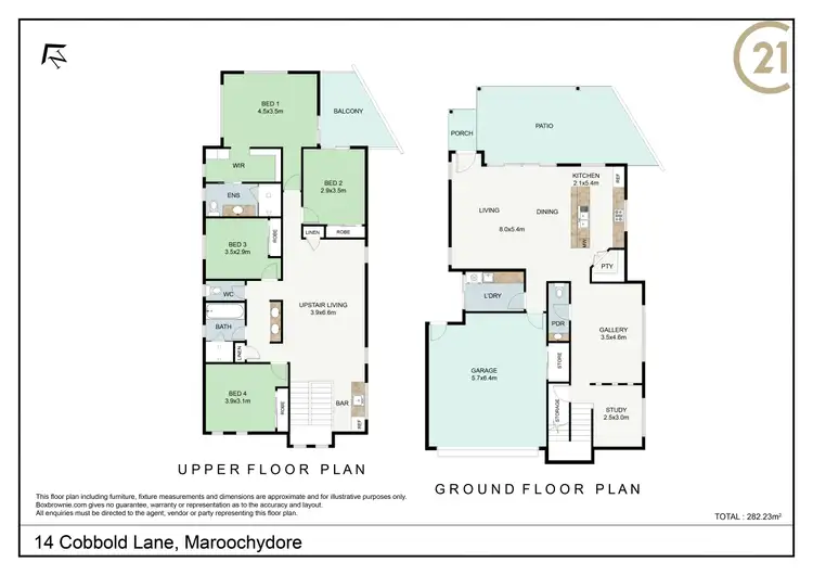 Floorplan of Homely house listing, 14 Cobbold Lane, Maroochydore QLD 4558
