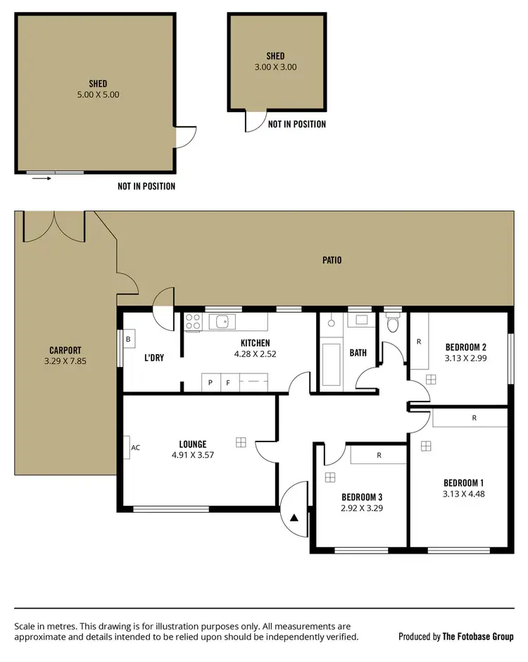 Floorplan of Homely house listing, 15 Oklahoma Ave, Para Vista SA 5093
