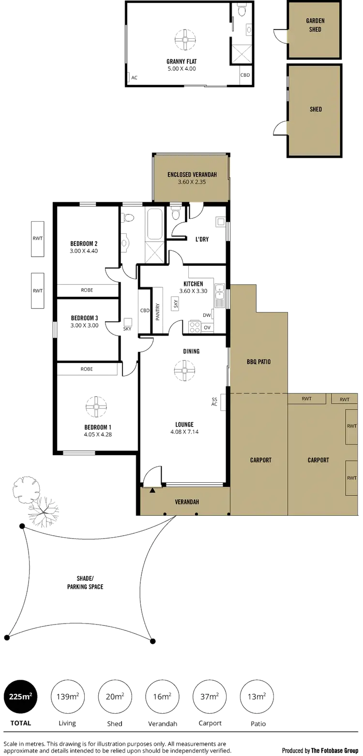 Floorplan of Homely house listing, 27 Oakmont Crescent, Novar Gardens SA 5040