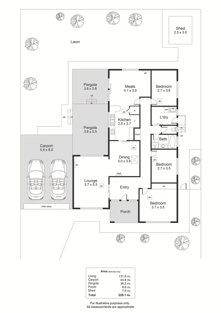 Floorplan of Homely house listing, 5 Sandgate Street, Reynella SA 5161
