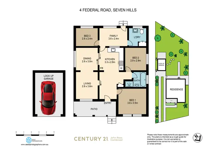 Floorplan of Homely house listing, 4 Federal Road, Seven Hills NSW 2147