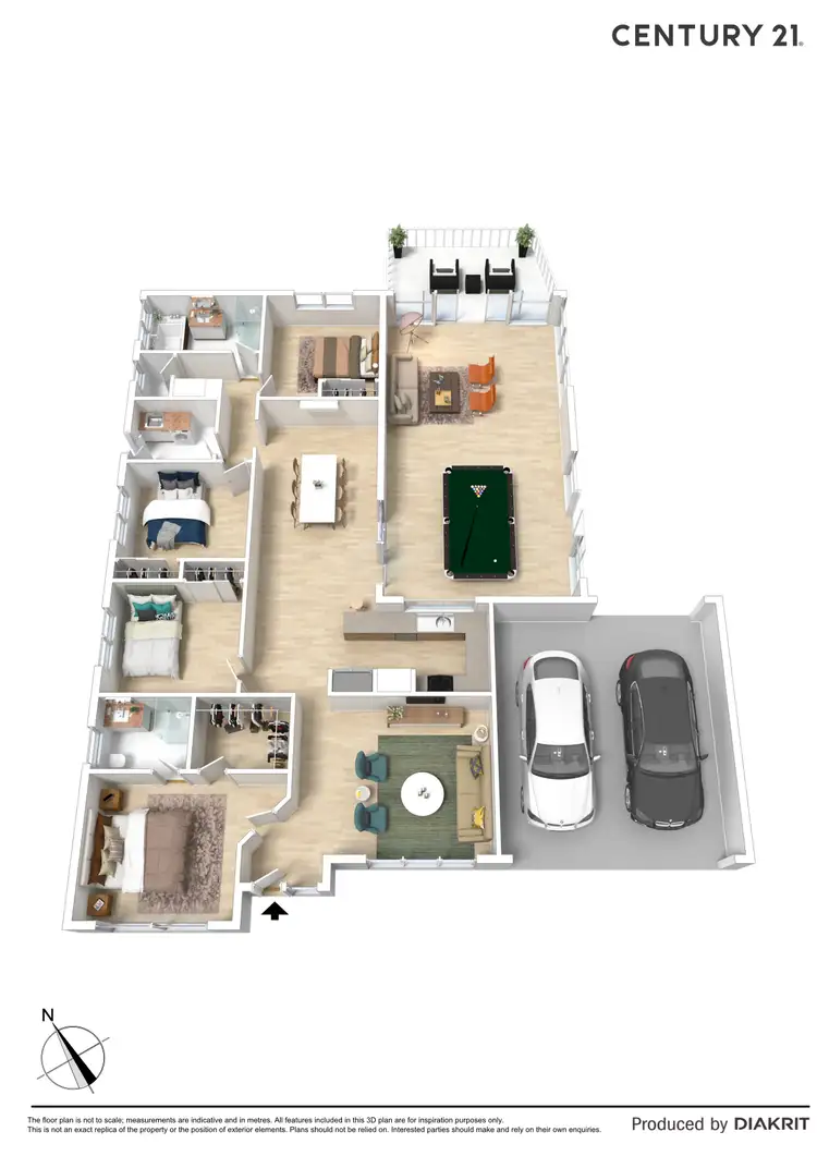 Floorplan of Homely house listing, 32 Natanya Drive, Pakenham VIC 3810