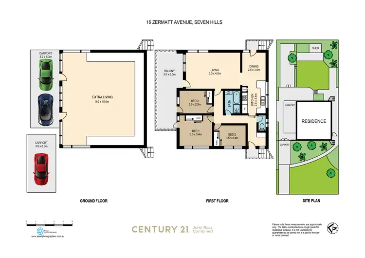 Floorplan of Homely house listing, 16 Zermatt Avenue, Seven Hills NSW 2147