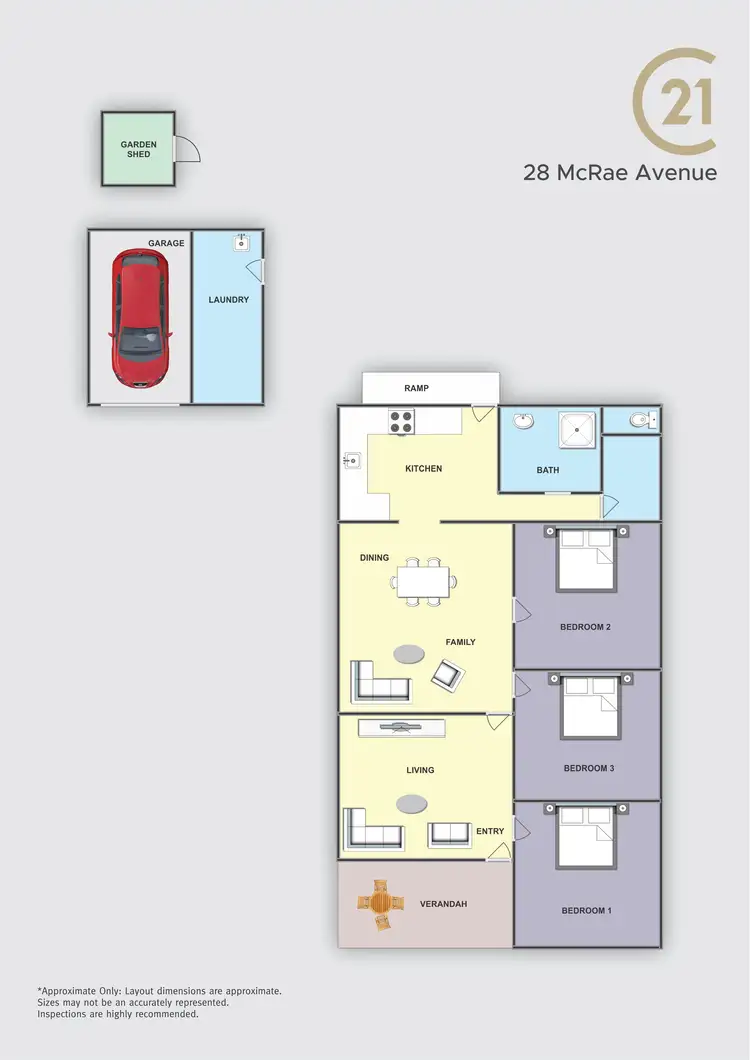 Floorplan of Homely house listing, 28 McRae Avenue, Taree NSW 2430