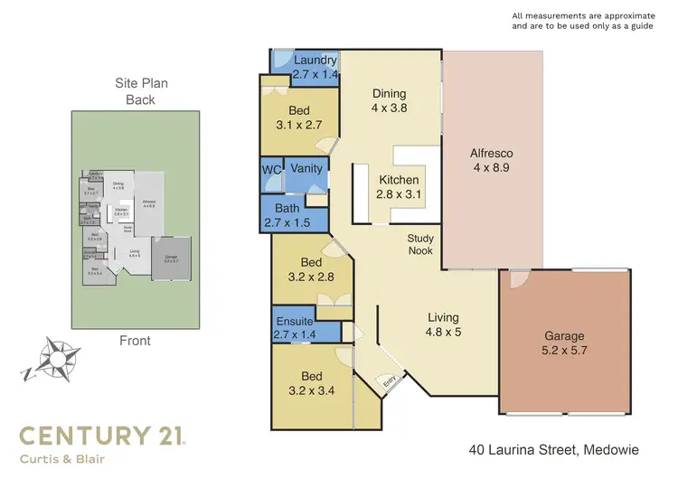 Floorplan of Homely house listing, 40 Laurina Street, Medowie NSW 2318