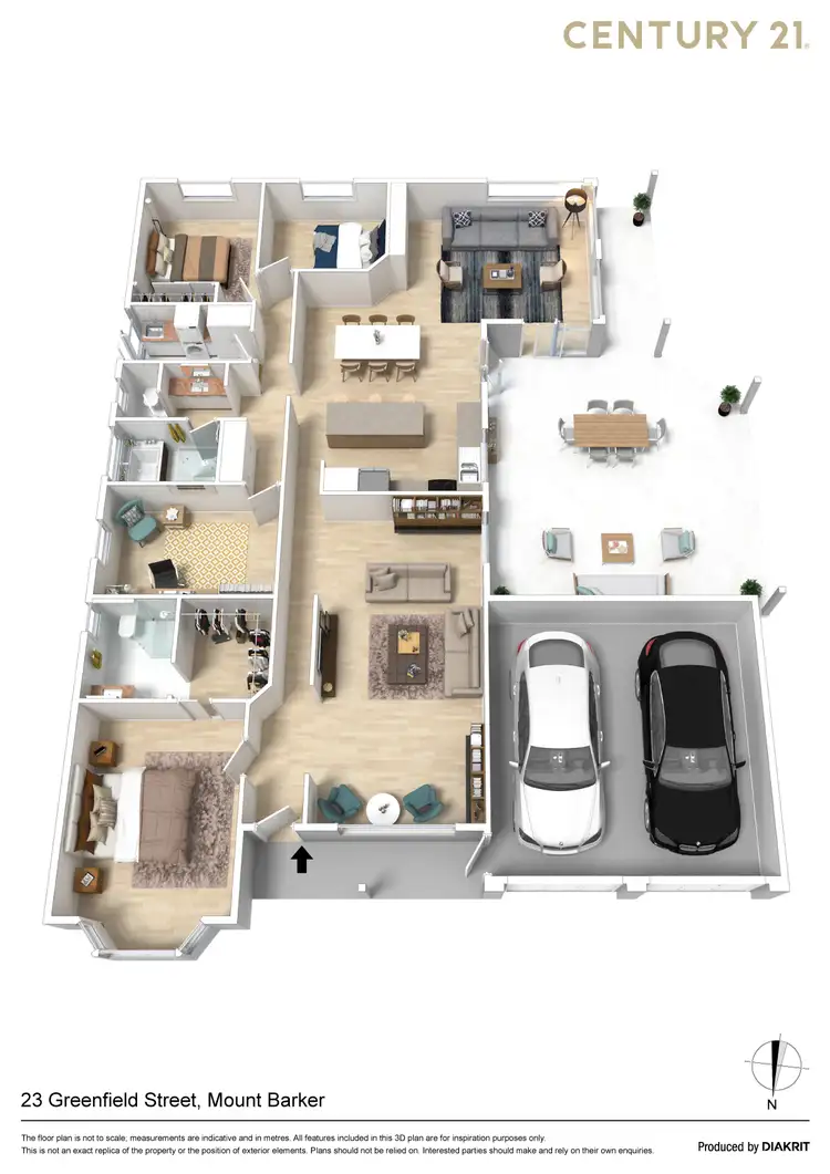 Floorplan of Homely house listing, 23 Greenfield Street, Mount Barker SA 5251