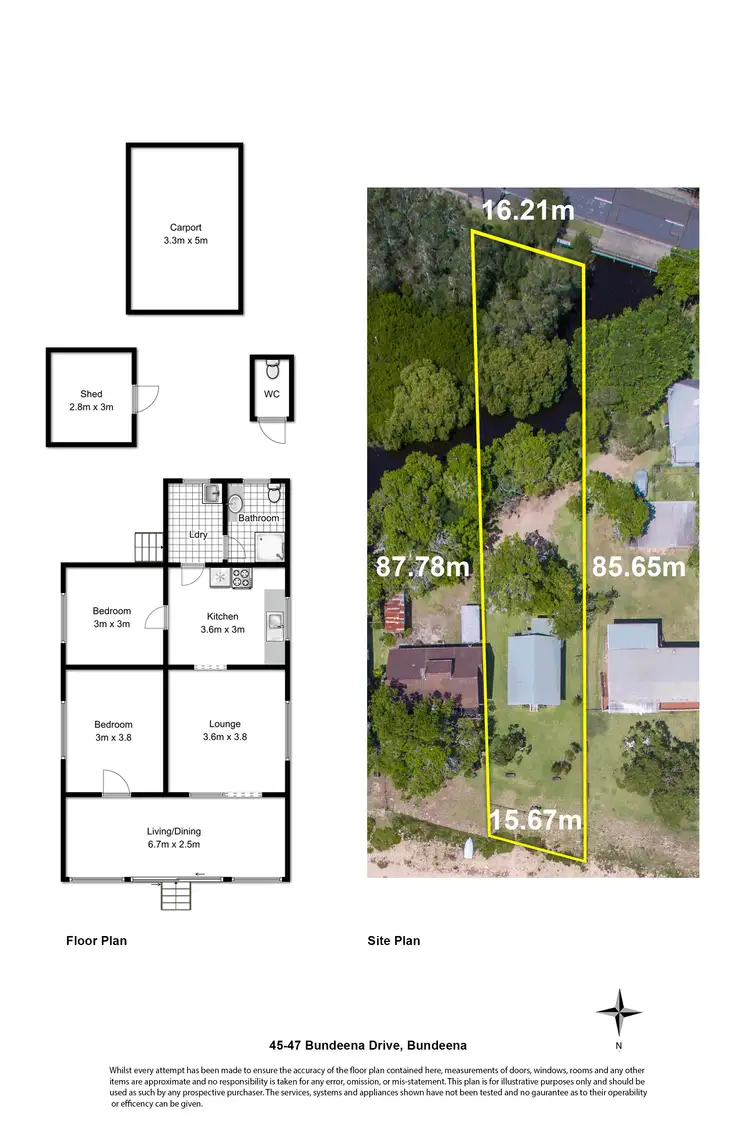 Floorplan of Homely house listing, 45 BUNDEENA DRIVE, Bundeena NSW 2230