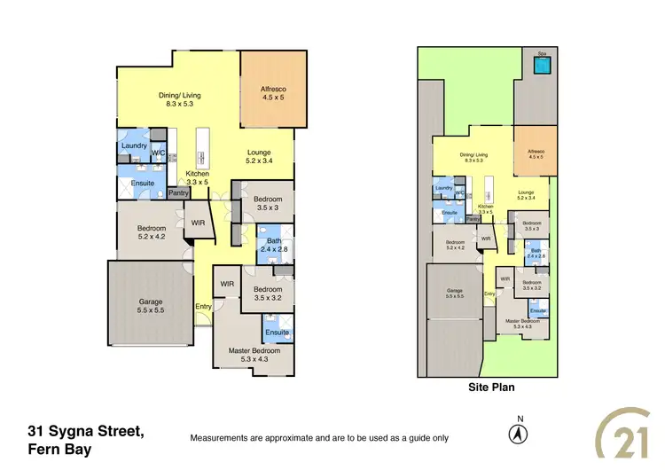 Floorplan of Homely house listing, 31 Sygna Street, Fern Bay NSW 2295