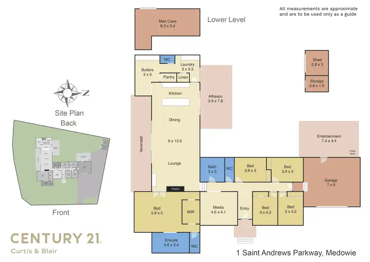 Floorplan of Homely house listing, 1 St Andrews Parkway, Medowie NSW 2318
