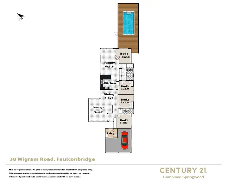 Floorplan of Homely house listing, Address available on request