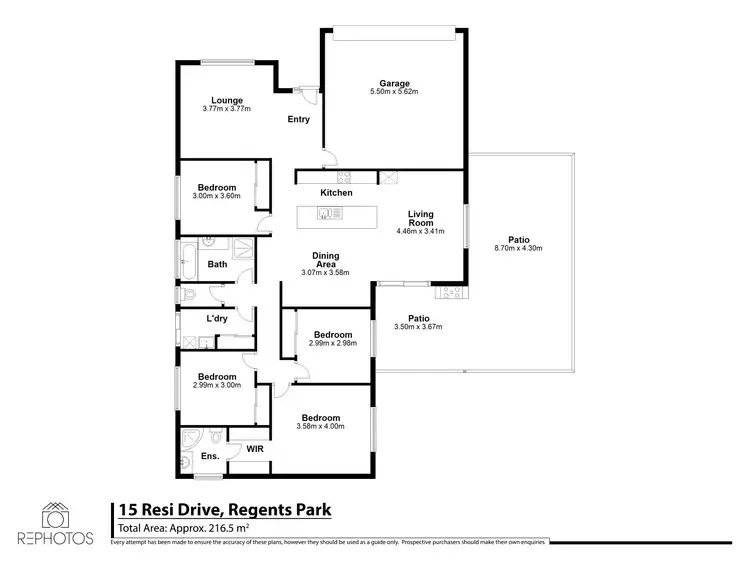 Floorplan of Homely house listing, 15 Resi Drive, Regents Park QLD 4118
