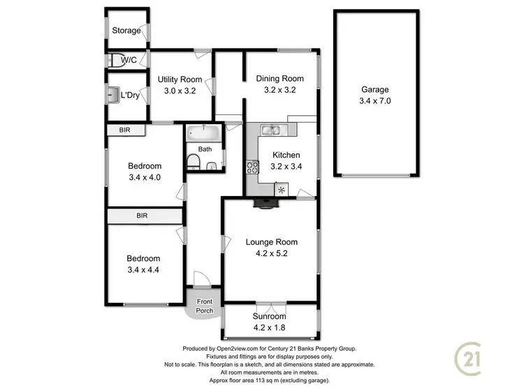 Floorplan of Homely house listing, 57 Nixon Street, Devonport TAS 7310