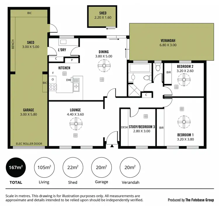 Floorplan of Homely house listing, 2A Clovelly Avenue, Hove SA 5048