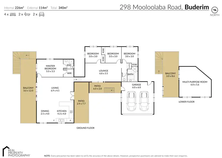 Floorplan of Homely house listing, 298 Mooloolaba Road, Buderim QLD 4556