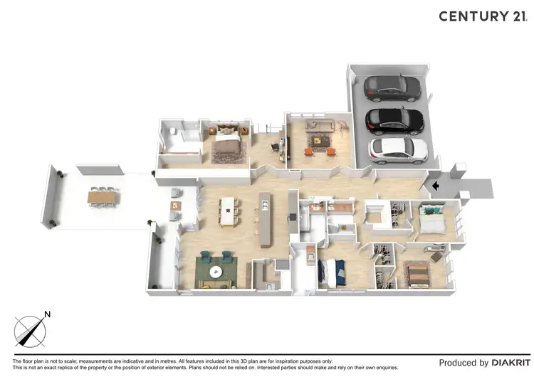 Floorplan of Homely house listing, 4 Durif Drive, Moama NSW 2731