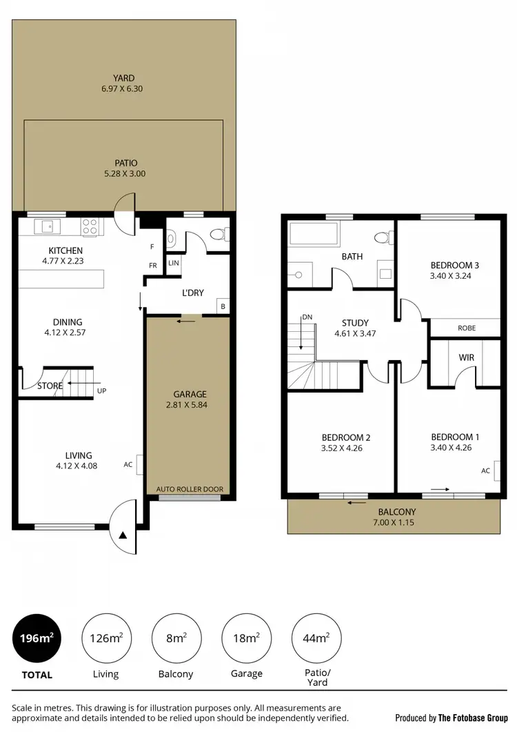 Floorplan of Homely townhouse listing, Unit 3/271-273 Martins Road, Parafield Gardens SA 5107