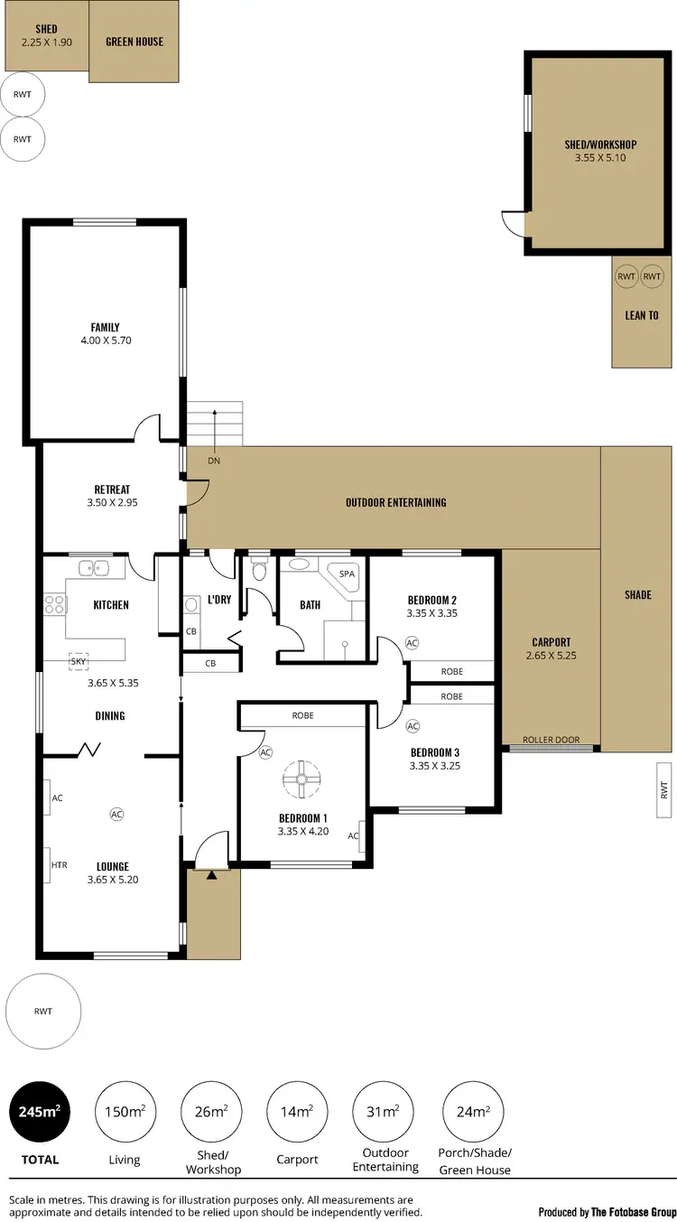Floorplan of Homely house listing, 21 Salisbury Avenue, Morphett Vale SA 5162