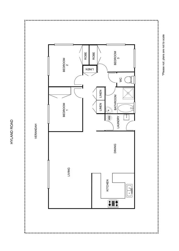 Floorplan of Homely rural property listing, 142 Hyland Road, East Deep Creek QLD 4570