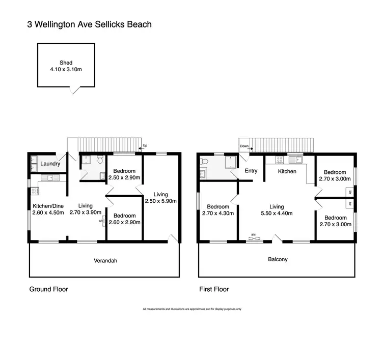 Floorplan of Homely house listing, 3 Wellington Avenue, Sellicks Beach SA 5174