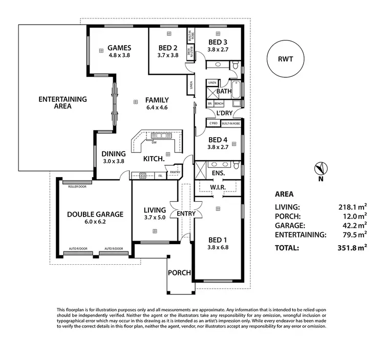 Floorplan of Homely house listing, 130 Burnbank Way, Mount Barker SA 5251