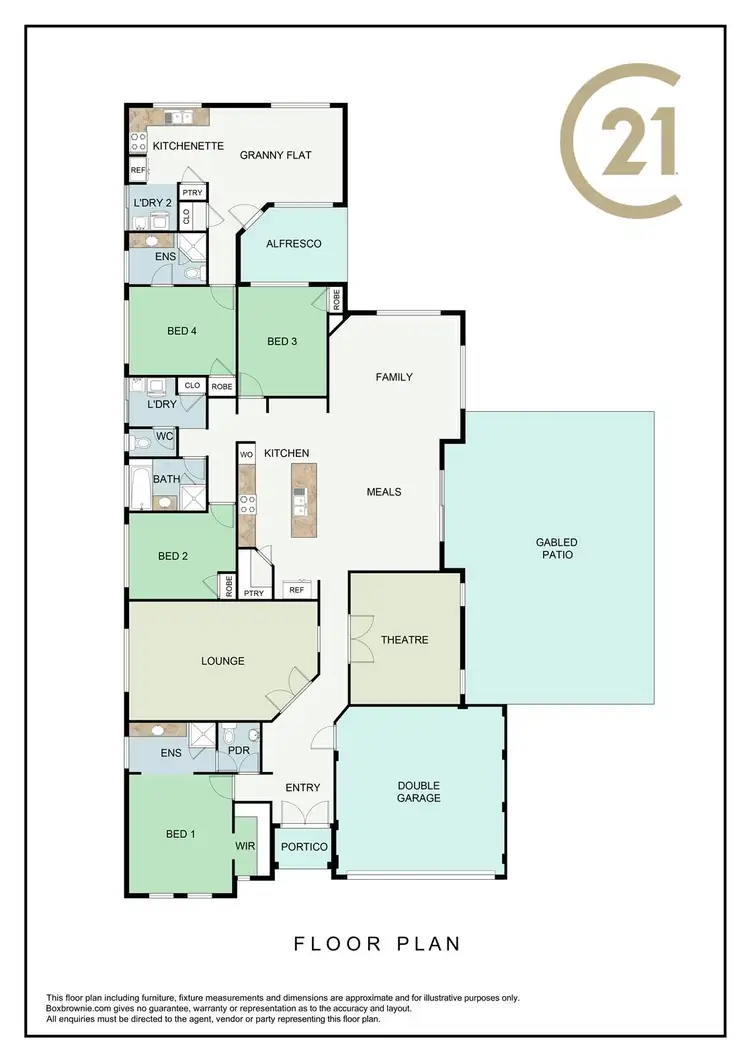 Floorplan of Homely house listing, 22 Allnutt Street, Mandurah WA 6210