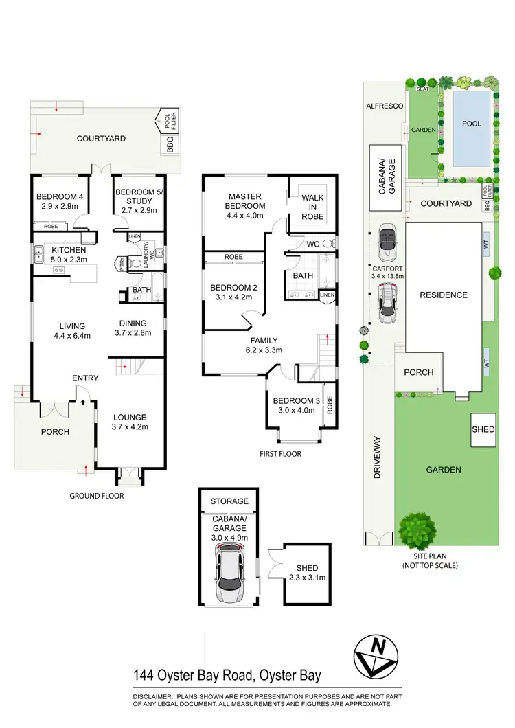 Floorplan of Homely house listing, 144 Oyster Bay Road, Oyster Bay NSW 2225