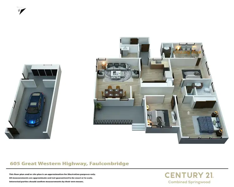 Floorplan of Homely house listing, 605 Great Western Highway, Faulconbridge NSW 2776