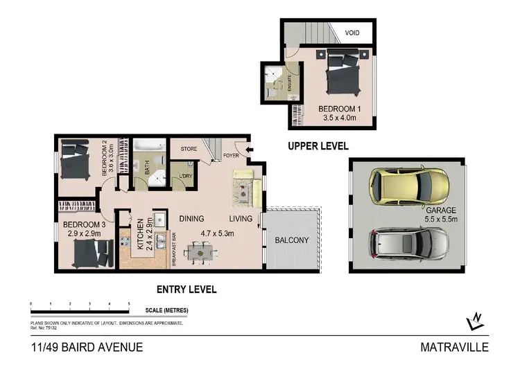 Floorplan of Homely apartment listing, 11/49 Baird Avenue, Matraville NSW 2036