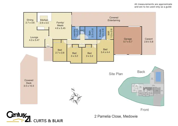 Floorplan of Homely house listing, 2 Pamelia Close, Medowie NSW 2318