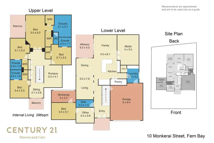 Floorplan of Homely house listing, 10 Monkerai Street, Fern Bay NSW 2295