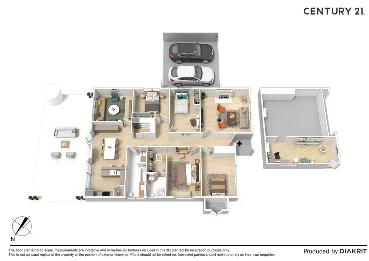 Floorplan of Homely house listing, 22 Porter Street, Moama NSW 2731