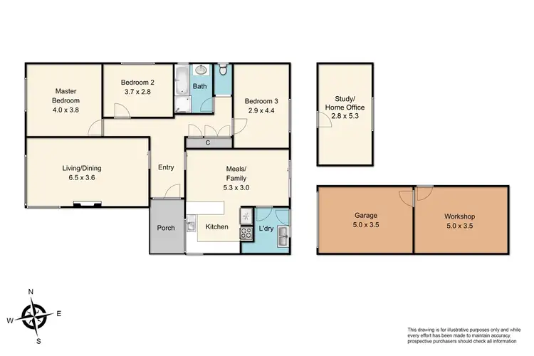 Floorplan of Homely house listing, 78 View Street, Clayton VIC 3168