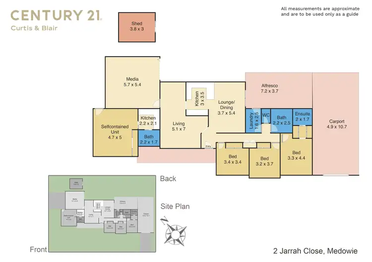 Floorplan of Homely house listing, 2 Jarrah Close, Medowie NSW 2318