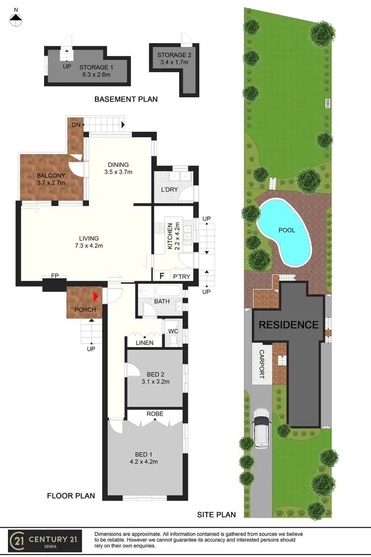 Floorplan of Homely house listing, 205 Fullers Road, Chatswood NSW 2067