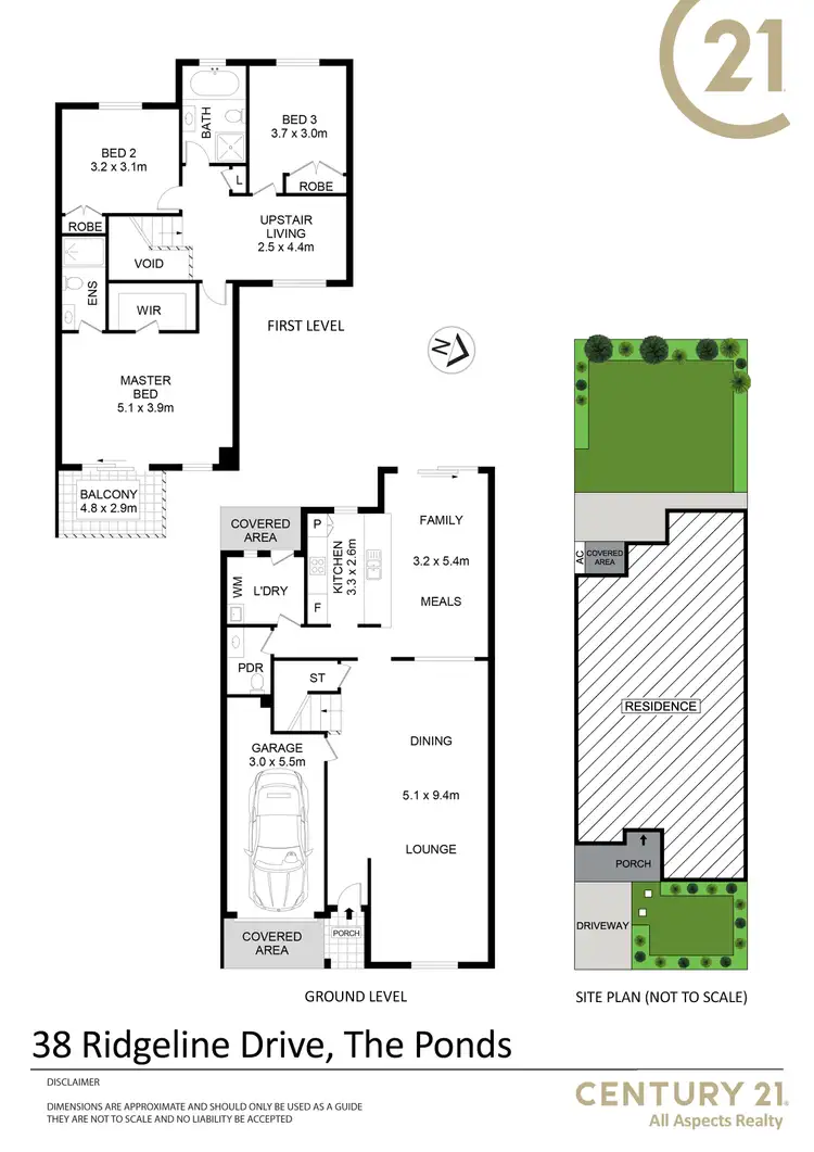 Floorplan of Homely house listing, 38 Ridgeline Drive, The Ponds NSW 2769